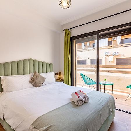 Chic & Cosy Appart Au Centre Ville - 100 % Equipe Marrákes Kültér fotó